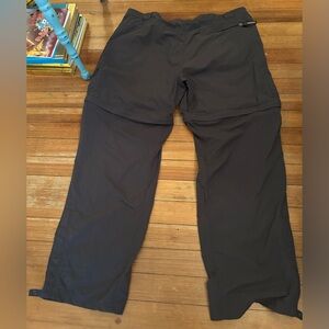 Columbia zip off pants from REI XL grey